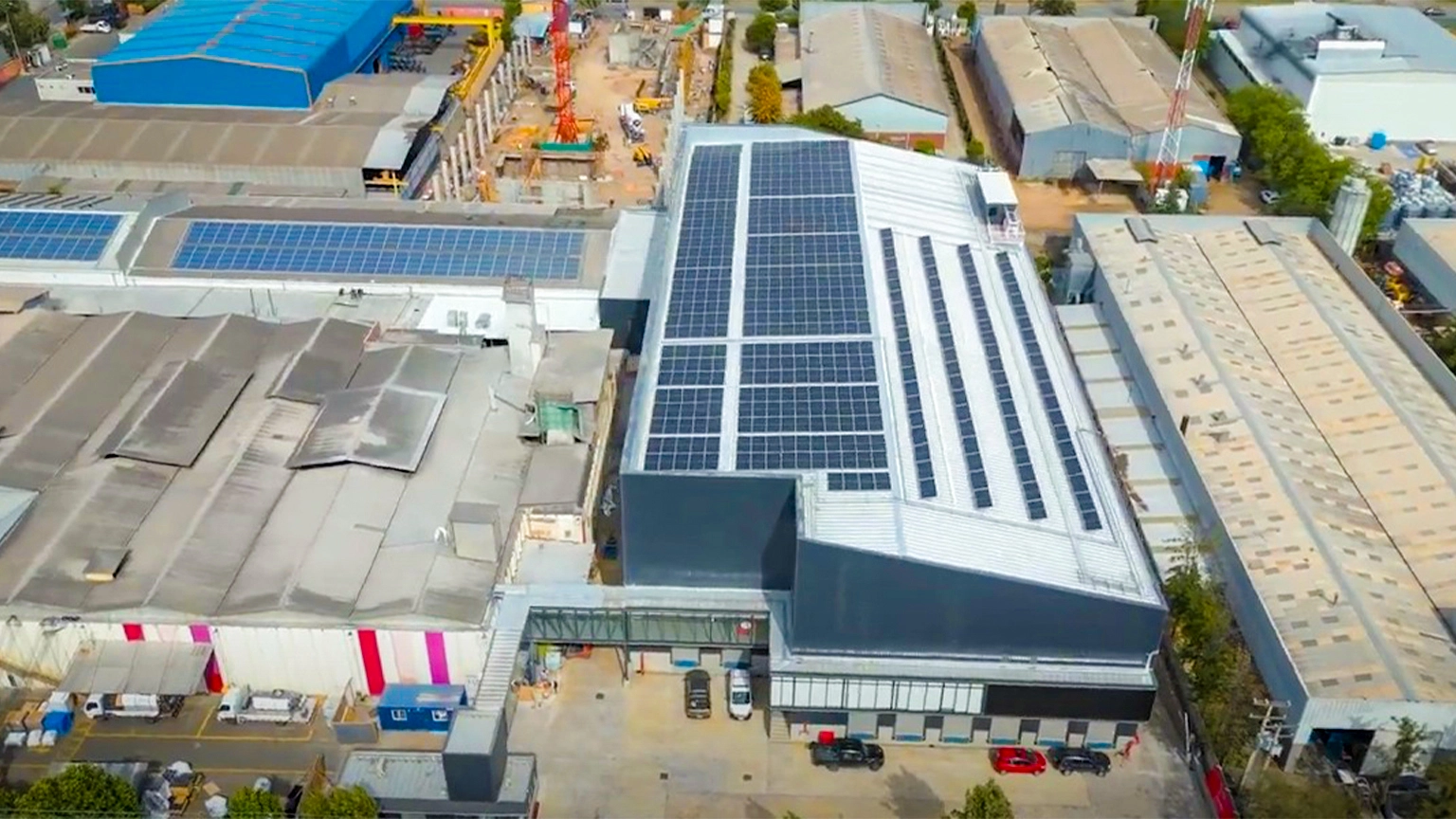 Planta fotovoltaica Puratos Chile Planta fotovoltaica Puratos Chile