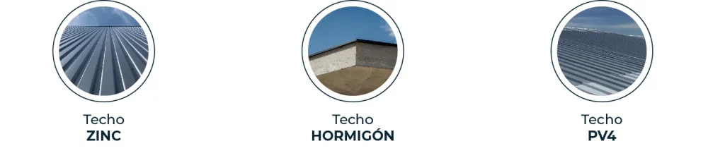 paneles solares en techo