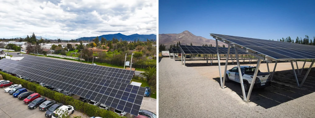 Energia solar en estacionamientos carport solar